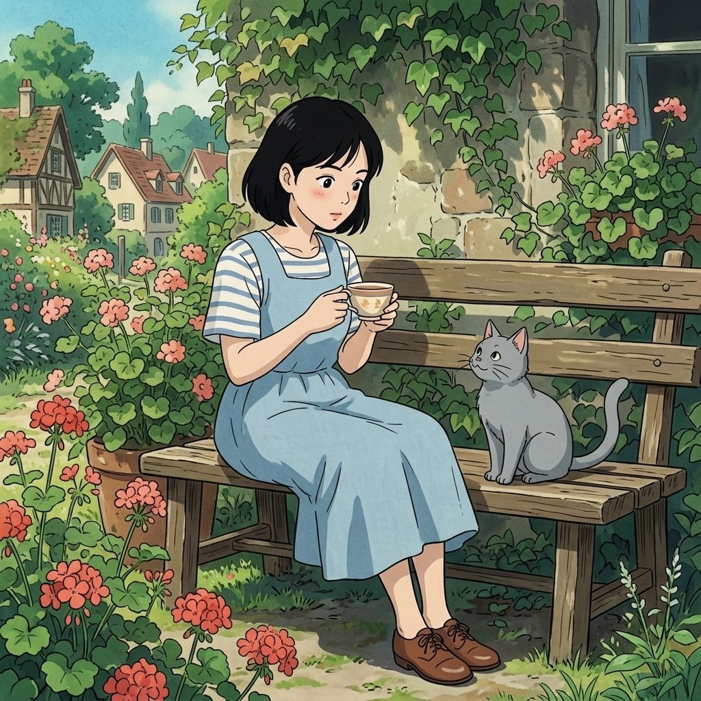 В стиле Ghibli